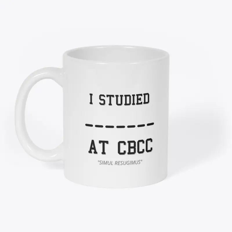 I Studied at CBCC Mug